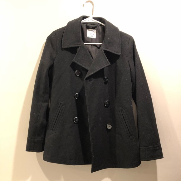 Old Navy Jackets & Blazers - Old Navy Black Button-Up Coat